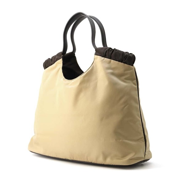 Saint Laurent Sac Nylon Cabas  Leather Bag Tote Yves - Picture 1 of 10